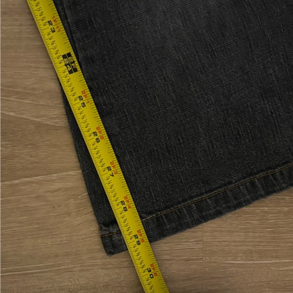 VINTAGE Y2K Gap Bootcut Jeans Low Rise Dark Faded Wash Pockets - Picture 5 of 8